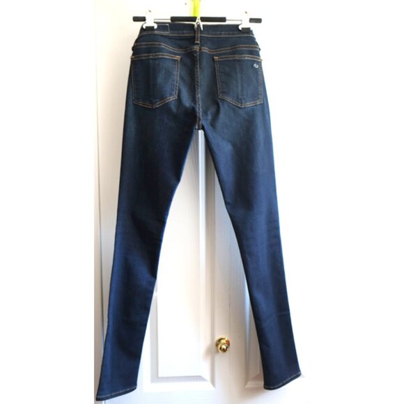 NWOT rag & bone skinny jeans in dark blue wash - Picture 5 of 9